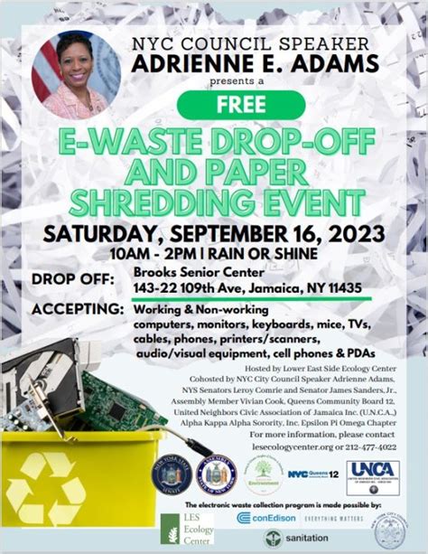 E Waste Drop Off And Paper Shredding Event Jamaica