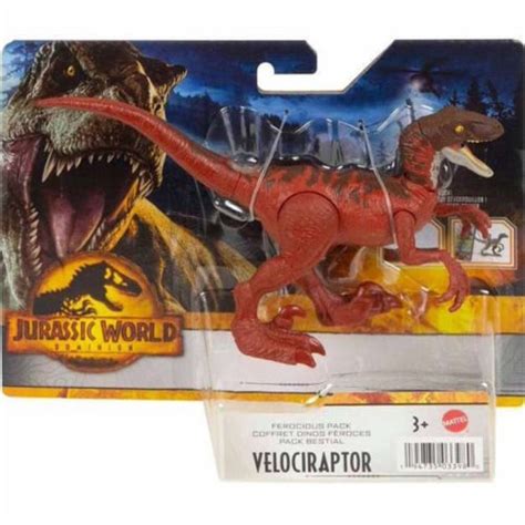 Mattel Jurassic World Dino Escape Ferocious Pack Velociraptor Ct