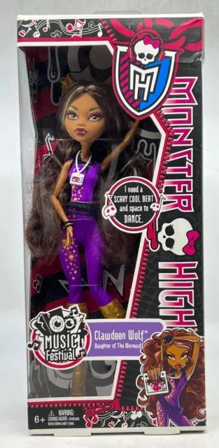 2012 MATTEL MONSTER High Clawdeen Wolf Doll Figure 32 96 PicClick AU