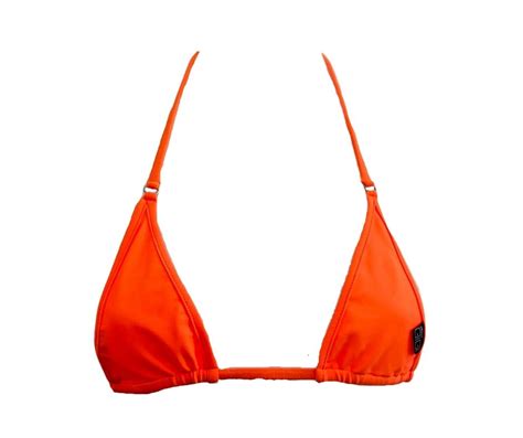 Atomic Tangerine Nano Bikini Top Micro Gigi