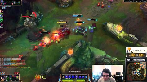 Dyrus Rumble Vs Zed Top Full Game Youtube