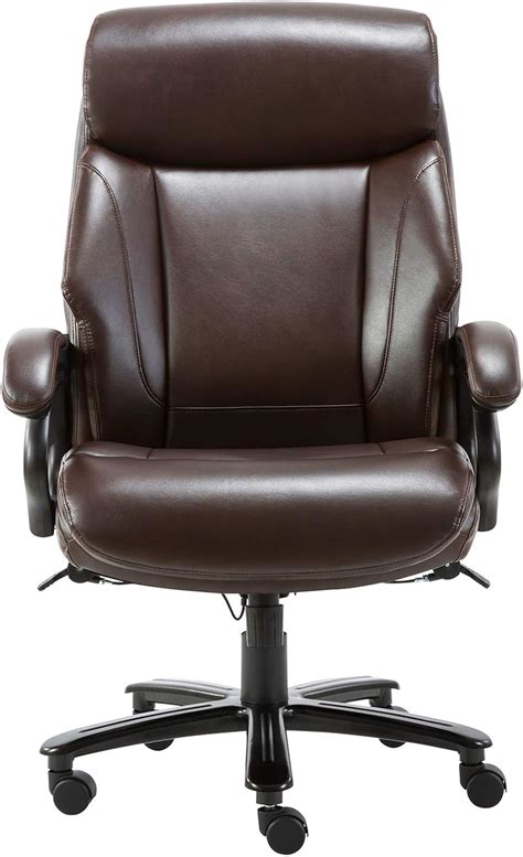 Starspace High Back Big And Tall 400lb Bonded Leather Office Chair Large