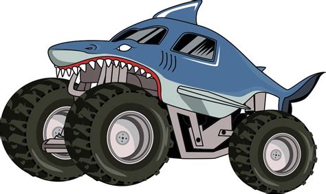 Big Monster Truck Car Decal Tenstickers