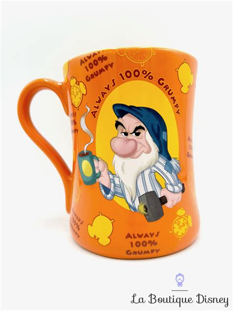 Tasse Grincheux Always Grumpy Disneyland Paris Mug Disney Blanche