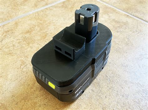 Ryobi Lawn Mower Battery Holder Ryobi One 18v Batteries By Lastmove Download Free Stl Model