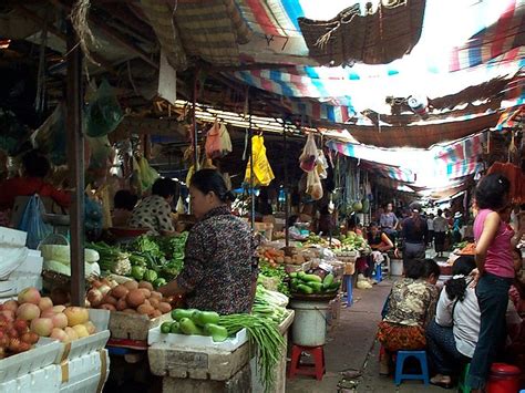 Phnom Penh Market Cambodia