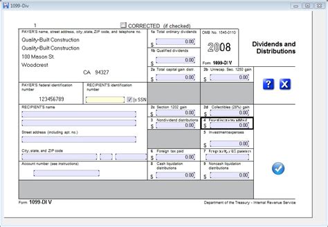 What Is Form 1099 Div Free Printable Form