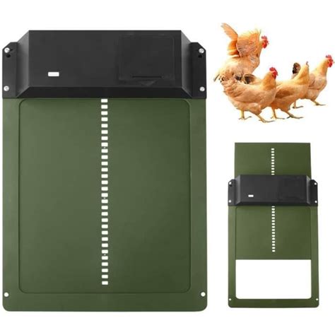 Gobesty Porte Poulailler Automatique Solaire Porte De Poulet Avec