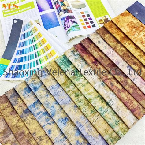 Wholesaler Most Popular Holland Velvet Dyeing With Printing And Foil