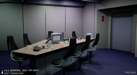 Donny Versiga Uss Enterprise Briefing Room