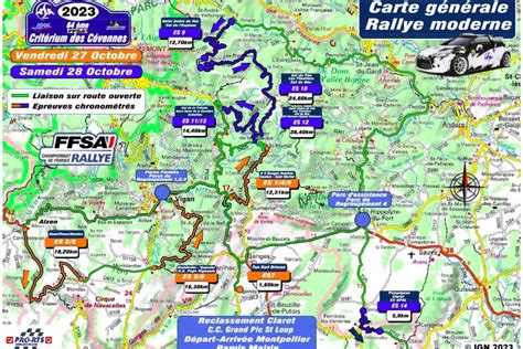 64e Critérium des Cévennes un classique des rallyes au départ de