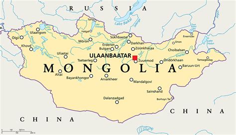 Largest Landlocked Countries In The World Worldatlas