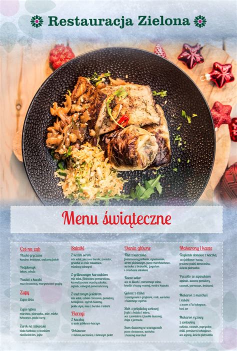 Nowe Menu W Restauracji Zielona Galeria Ogrodnicza Zielone Centrum