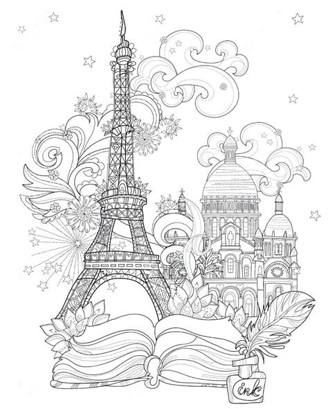 Dibujos De Torre Eiffel 14 Para Colorear Para Colorear Pintar E