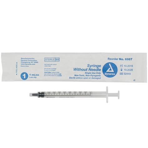 Dynarex Syringe Luer Lock 10 Cc Growers Home