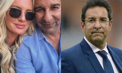 Such A Hot Wife Wasim Akram Schooled A Fan For Inappropriate Comment