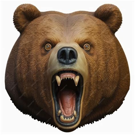 Bear Emoji Premium Ai Generated Image