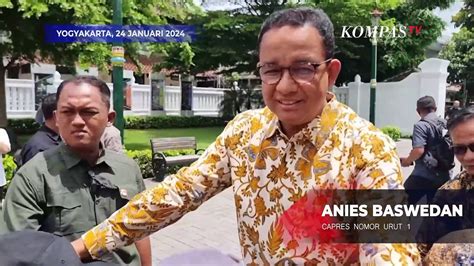 Inilah Momen Anies Kayuh Becak Di Yogyakarta Tukang Becaknya Jadi