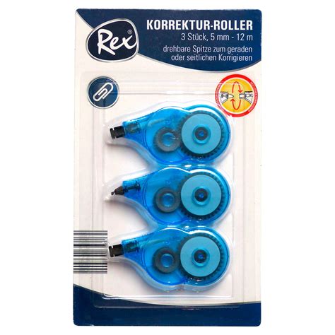 Rex Korrektur Roller Er Packung Aldi S D