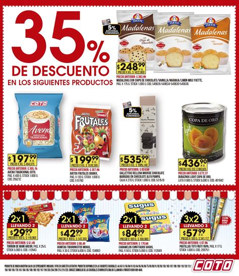 Catálogo COTO Ofertas de la semana del lunes 10 al domingo 16 de abril