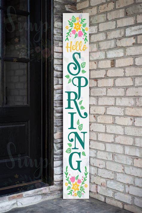 Spring Front Porch Signs The Urban Decor