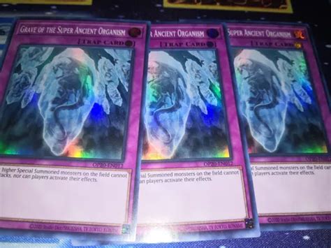 Yugioh Grave Of The Super Ancient Organism Super Ots