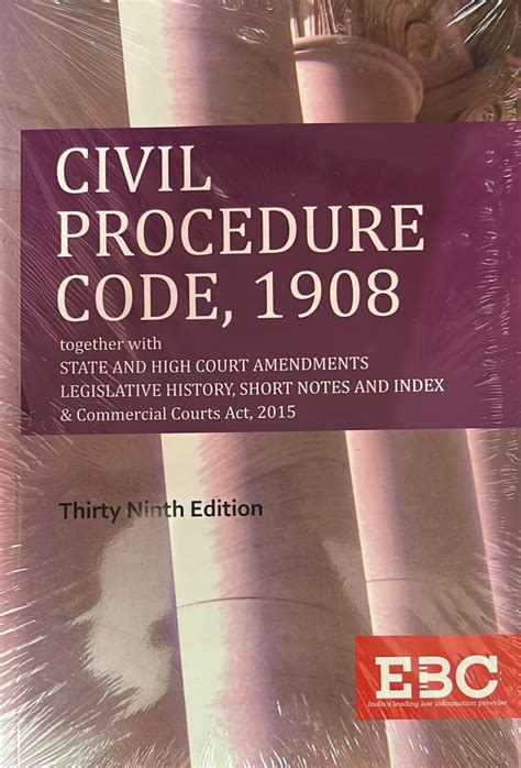 Buy Civil Procedure Code Along With State And High Court