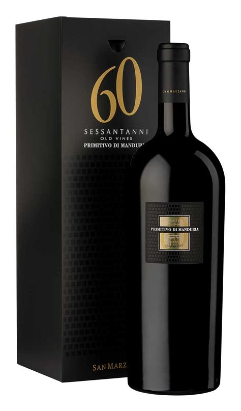 Double Magnum Liters Primitivo Di Manduria Sessantanni Dop In