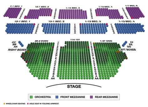 Imperial Theatre Broadway Seating Charts