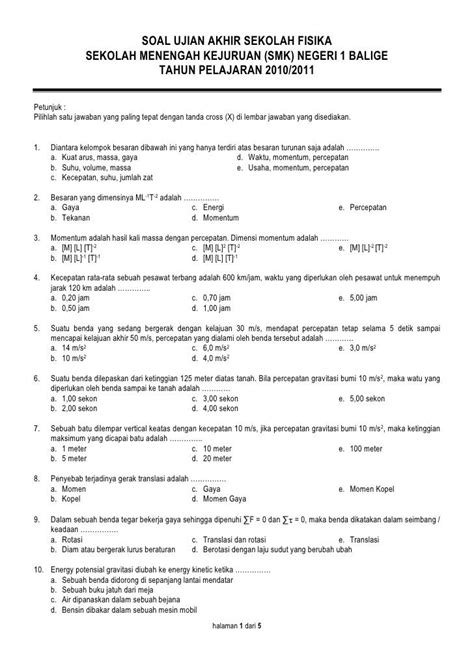 Soal Tes Masuk Sma Smk 2021 Dan Kunci Jawaban Contoh Soal Tpa Pilihan Hot Sex Picture