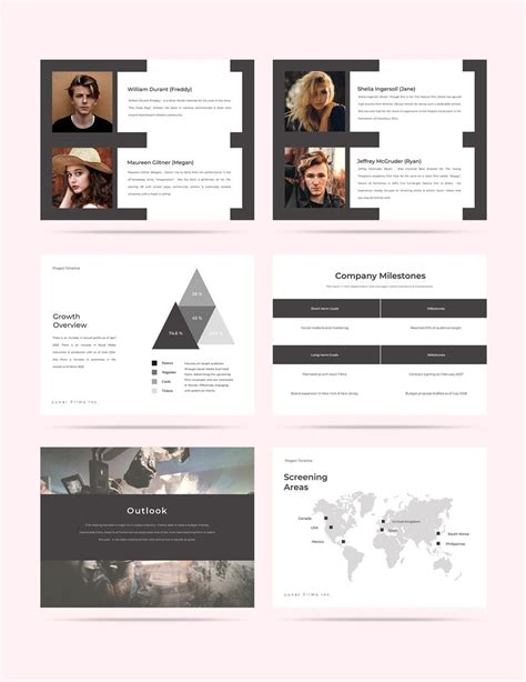 Film Pitch Deck Template in Google Slides, PowerPoint, Apple Keynote ...