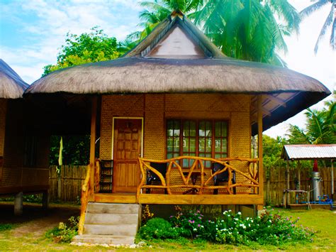 Simple Bamboo Hut Design / front guest house - Get $25 credit with Airbnb if you sign ... : With ...