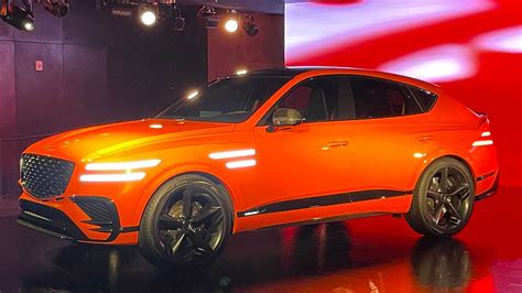 Genesis Gv Coupe Concept Debuts Sleek Shape At New