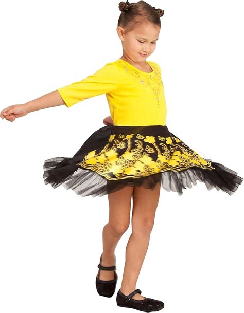 Buy The Wiggles Costume, Emma Wiggles Deluxe Ballerina Costume for Kids and Toddlers, From The ...