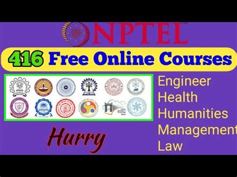 Free Online Course From Nptel With Certificate From Iit Iim Nptel