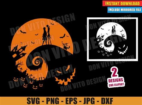 Svg Files Vinyl Nightmare Before Christmas Svg Free Cutting File