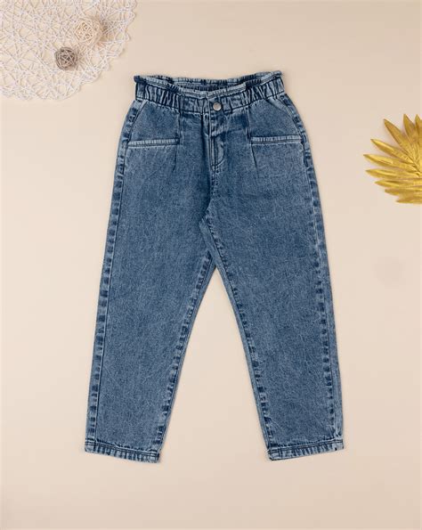 Pantalone Blu Denim Para Ni A Pr Natal Store Online