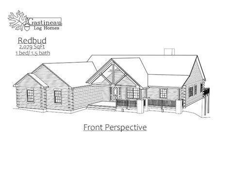 Redbud Log Home Floor Plan Gastineau Log Homes Log Homes Log Home