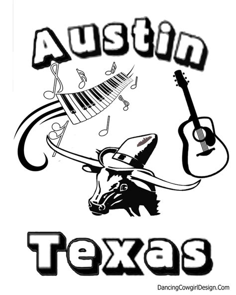 Texas Coloring Page Texas Hill Country Free Coloring Pages Clip Art