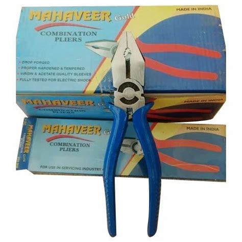 Mahaveer Gold Mild Steel Combination Plier Size Inch Inch At Rs