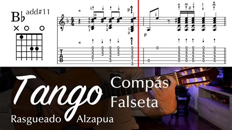 Flamenco Guitar Tutorial Beginner Tango Comp S Falseta Etude