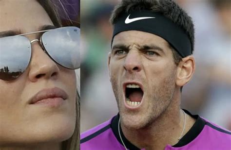 Juan Martín Del Potro Tiene Hincha En Roma Su Novia Jimena Barón