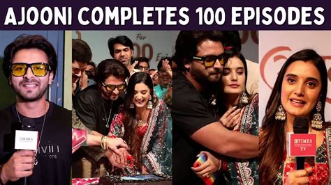 Shoaib Ibrahim Ayushi Khurana S Ajooni Completes Episodes Youtube