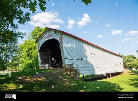 Longwood Covered Bridge Is A Historic Burr Arch Truss Covered Bridge