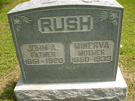 Minerva Wilson Rush 1850 1933 Memorial Find A Grave