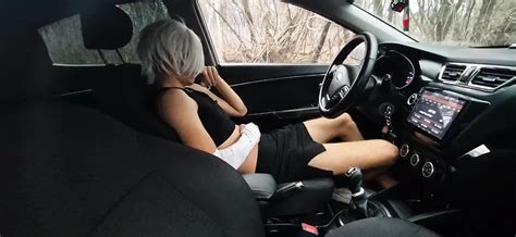 Cruise Fuck Femboy On The Highway A Stranger Approached Me And Fucked Me In The Car Cum In My