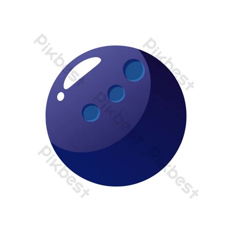 Blue Bowling Ball Icons Png Images Eps Free Download Pikbest