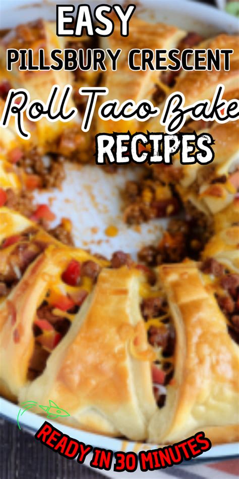 Pillsbury Crescent Roll Taco Bake Artofit