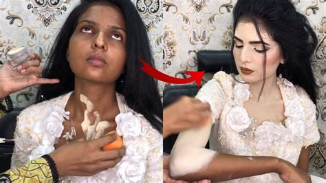 Full Body Makeup Transformation 😱 Enhanced Beauty Foundation Honest Reveiw Blush With Amna