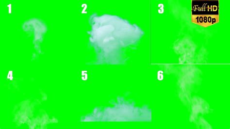 Smoke Green Screen Footage Collection Pack Of 6 Hd Smoke Green Screen Video Youtube